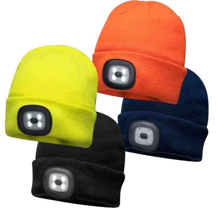 Echipament protectie - caciuli de iarna Beanie cu led