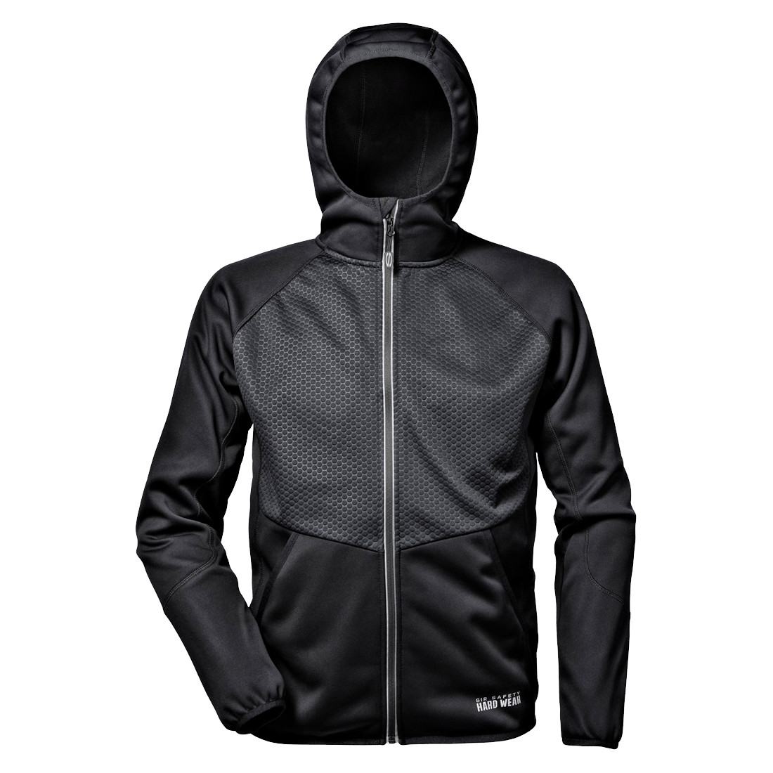 Softshell-cu-gluga-DRAKE-negru