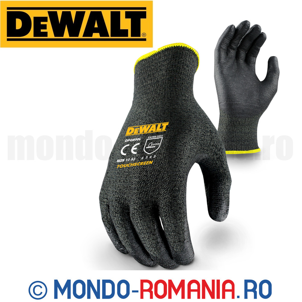 Manusi profesionale antitaiere DeWALT - DeWALT Touch Screen CUT C