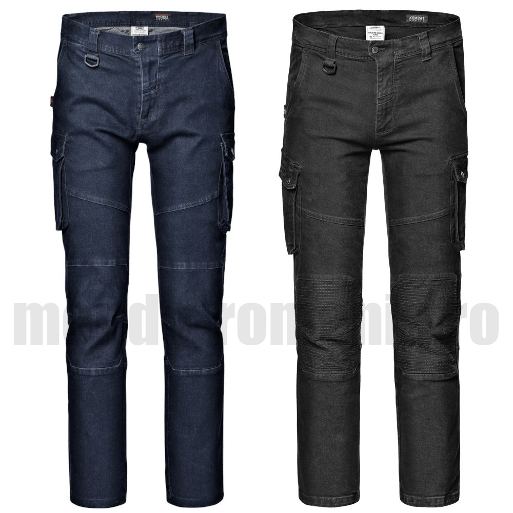 Pantaloni grosi de lucru, material Denim moale  - KOMBAT DENIM