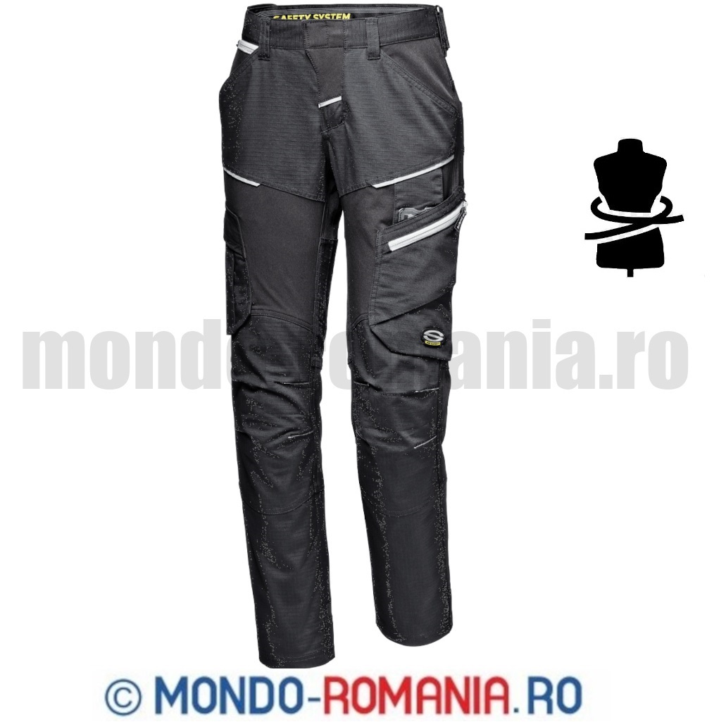 Pantaloni profesionali de lucru cu elastan - dama