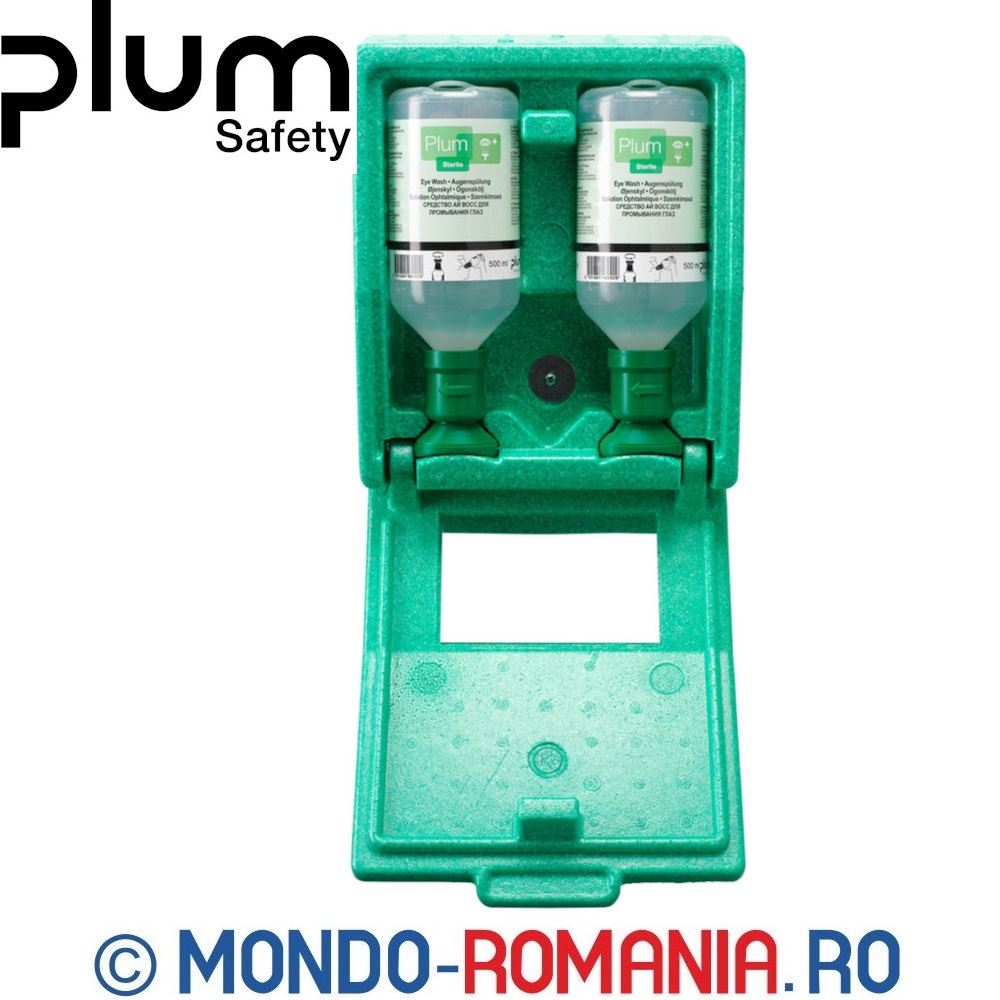 Statie de spalare ochi in cutie proprie - STATIE PLUM 500
