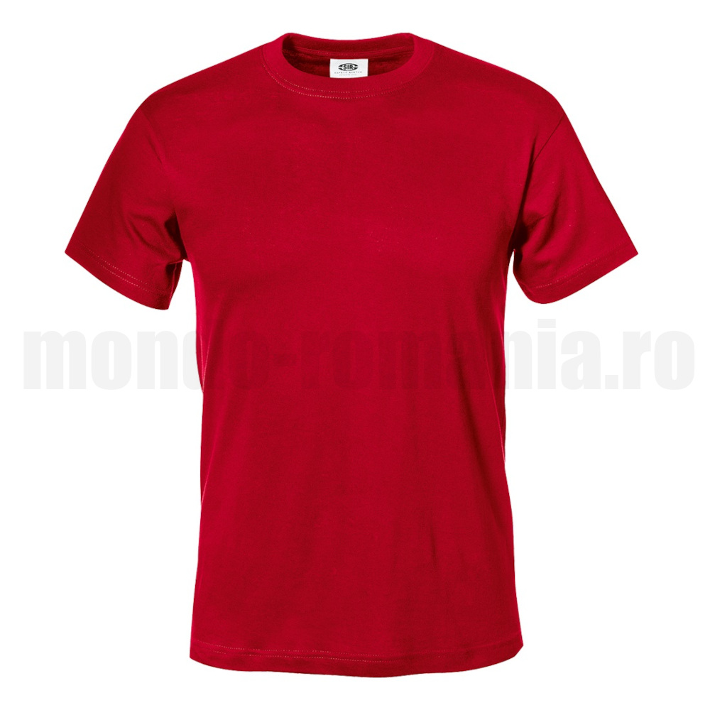 Tricou din bumbac SIRFLEX - Tricou bumbac rosu