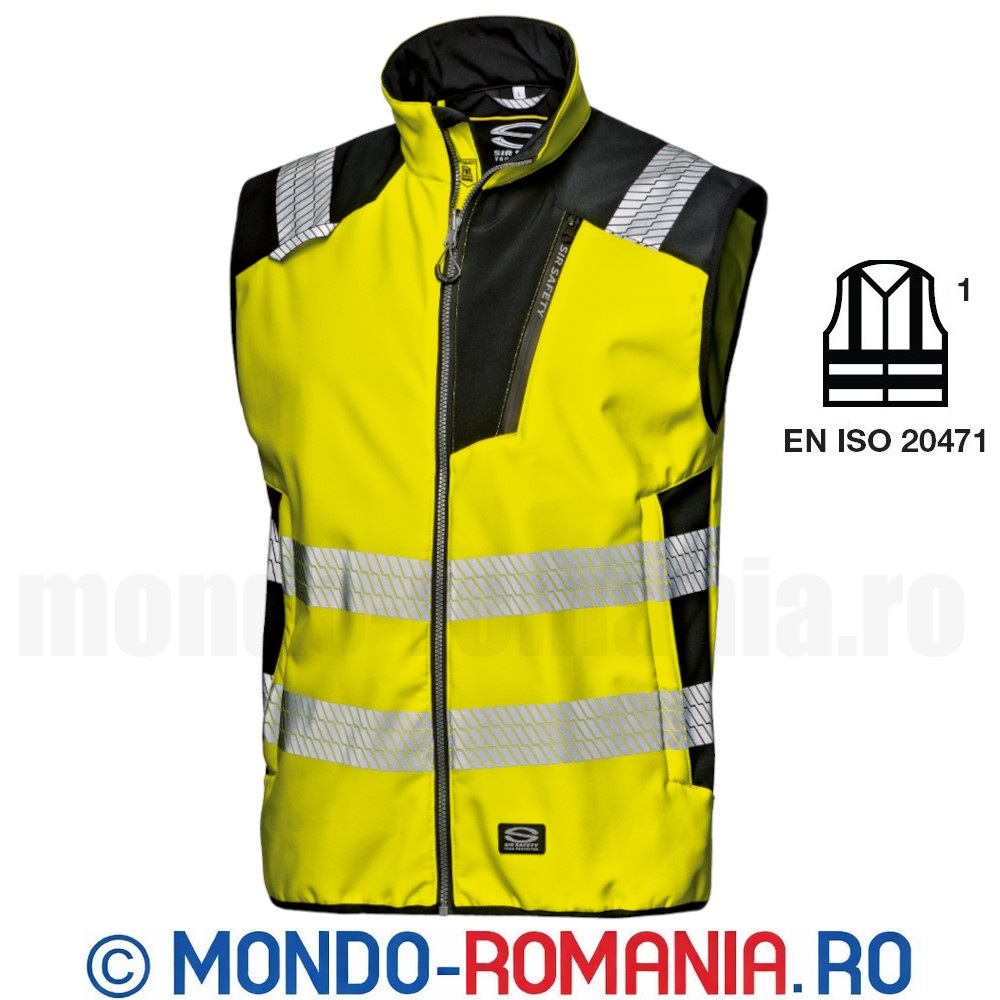 Vesta termoizolanta, reflectorizanta neon - STORM RUSH