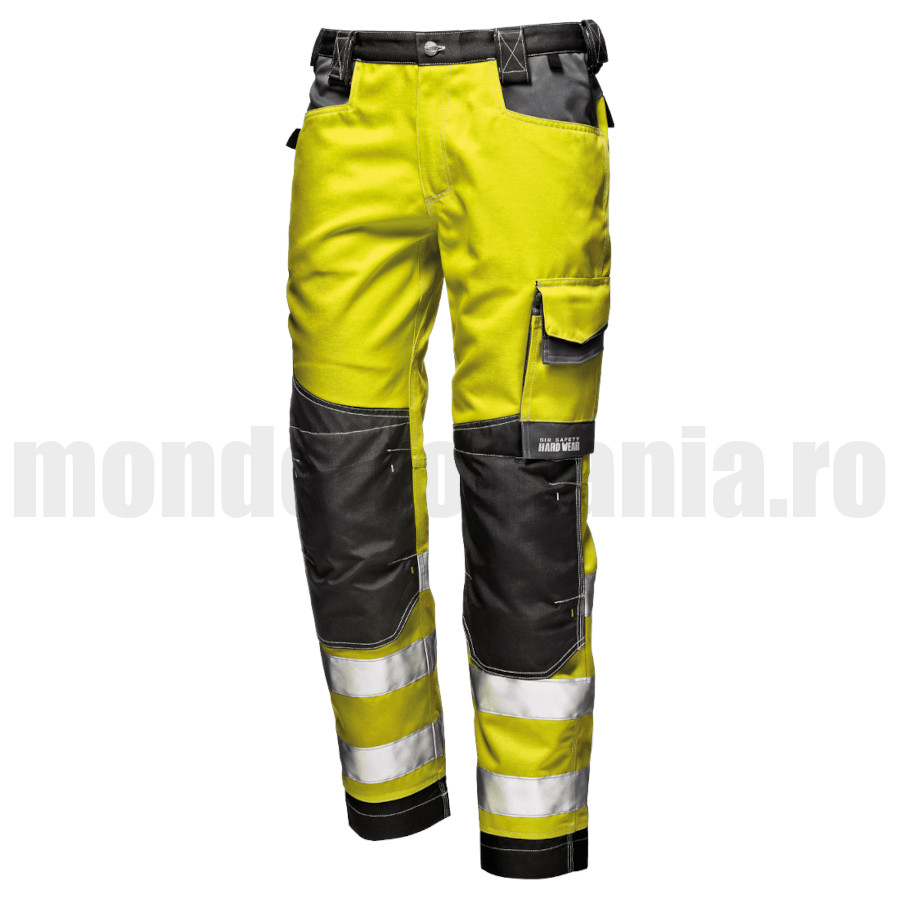 Pantaloni de lucru, reflectorizanti - Rush neon