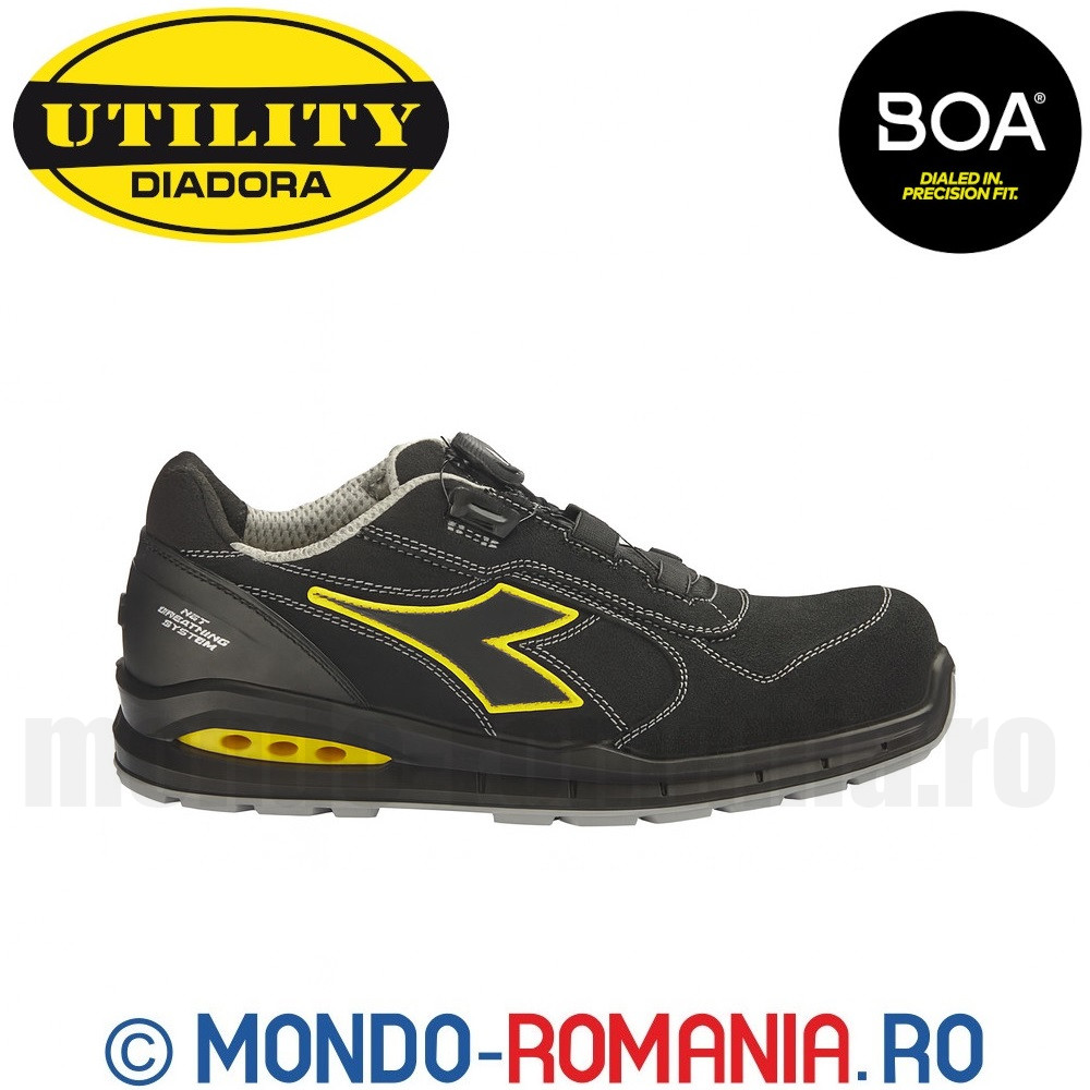 Pantofi de protectie cu bombeu  RUN NET AIRBOX BOA S3 SRC